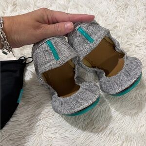 Tieks Silver Lake Vegan Ballet Flats Classic - Size 11